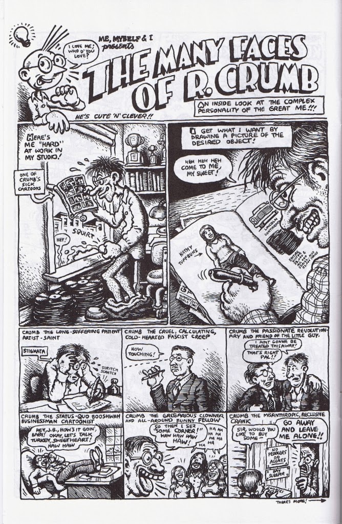 The Great Comic Book Heroes: The Many Faces of R. Crumb (NSFW)