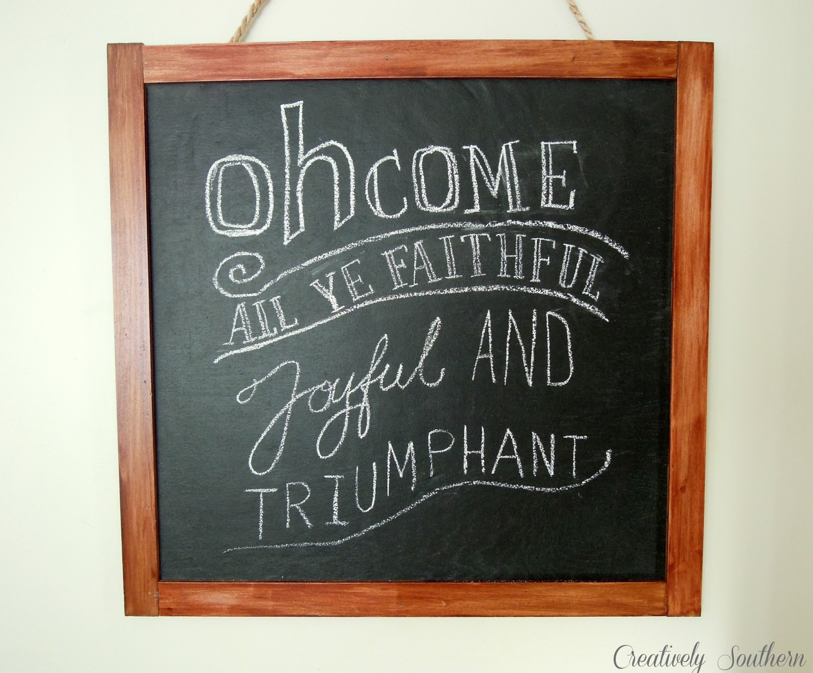 Chalkboard Lettering Tips Creatively Southern