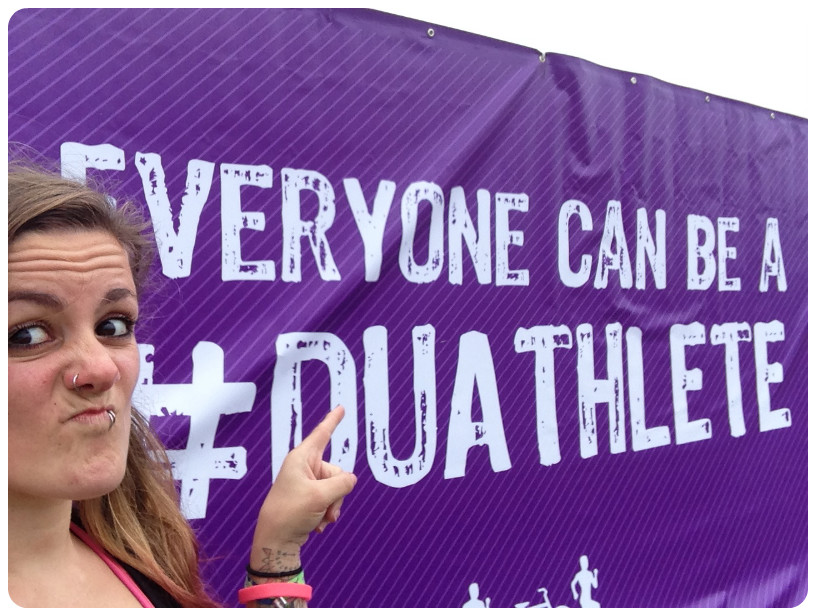 London Duathlon 2013 duathlete London Duathlon review - Tess Agnew fitness blogger