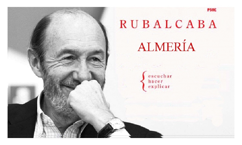 Rubalcaba Sí, Almería