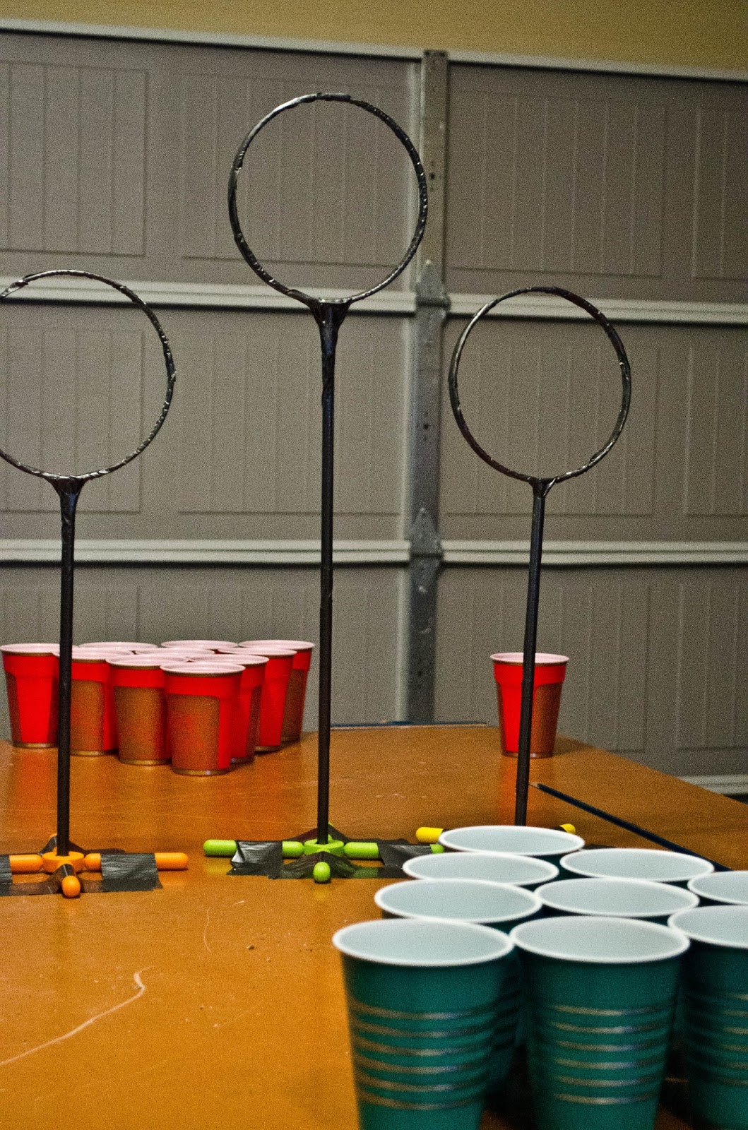 Two Broke Women Doing Random Shit Crafting Quidditch Pong