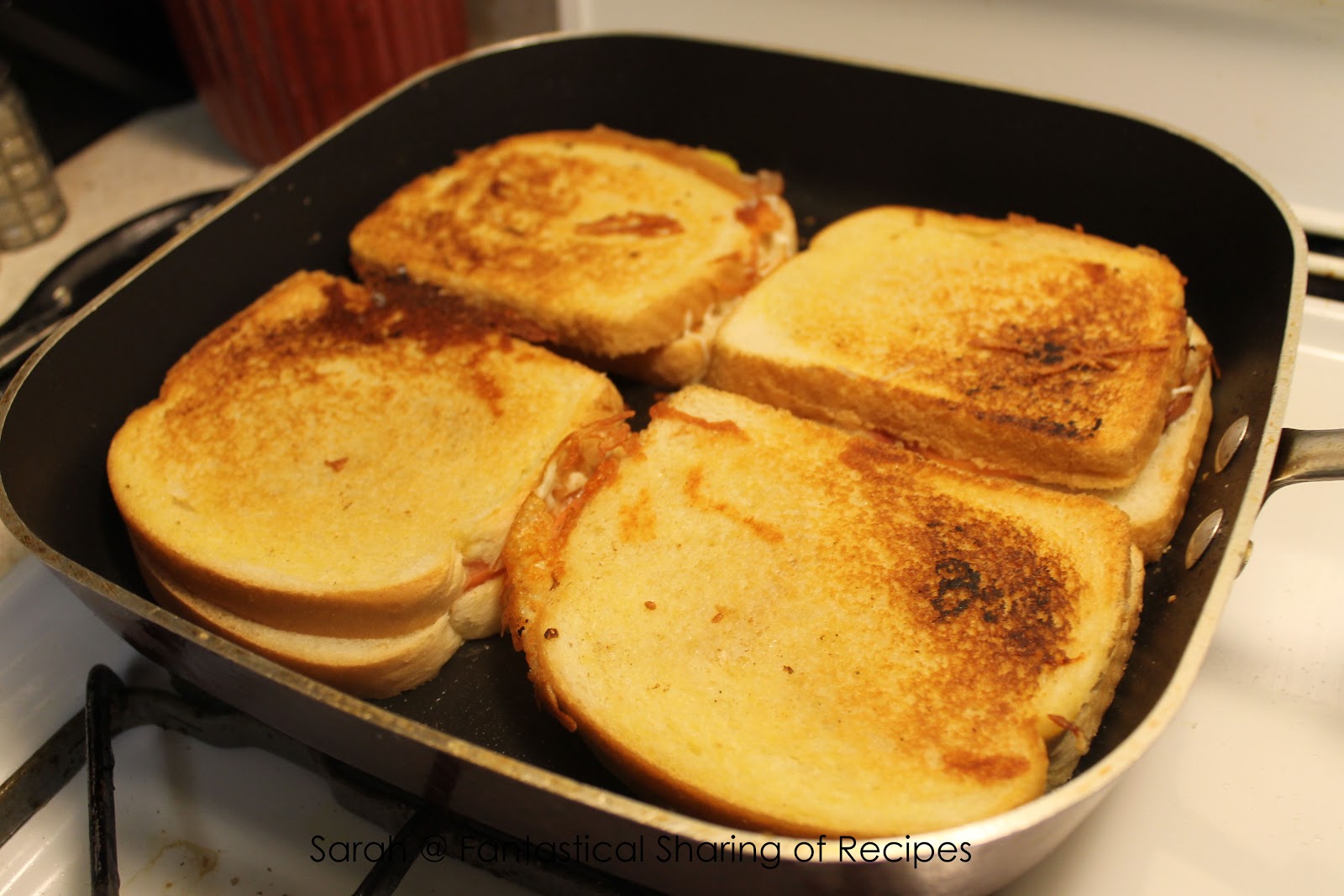 Fantastical Sharing of Recipes GarlicRubbed Bacon & Tomato Grilled