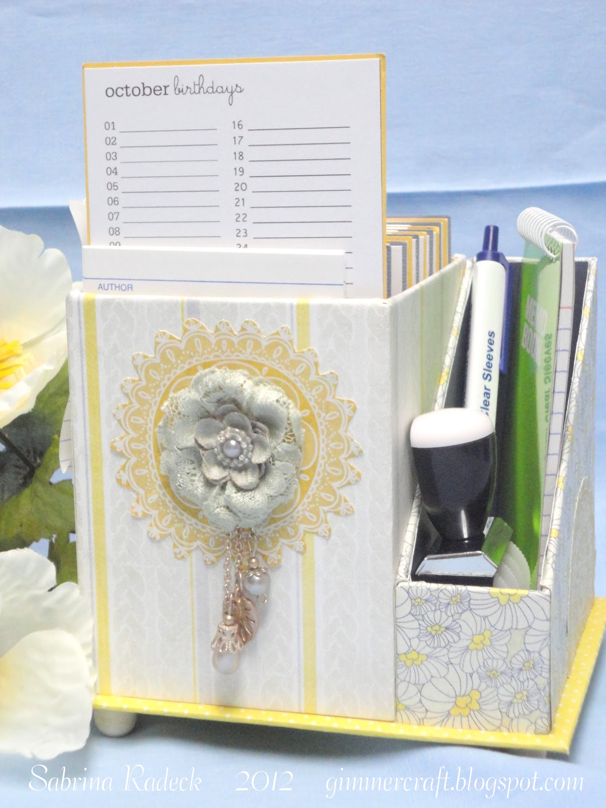 Perpetual Calendar & Journal In A Box Scrapbook Parade Class