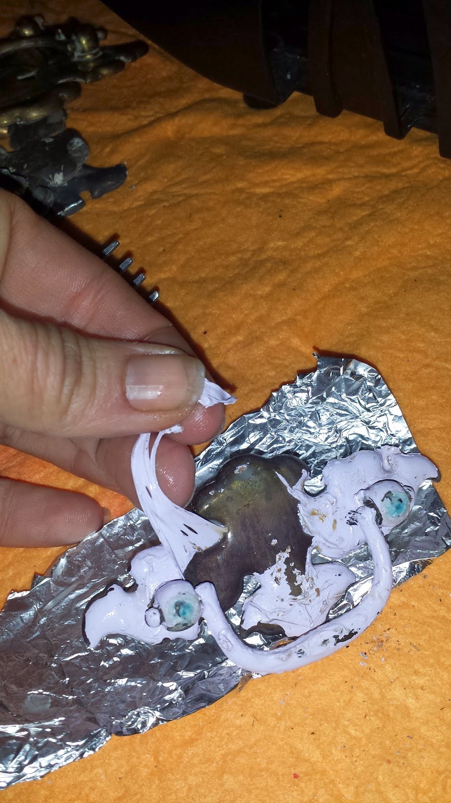 Gotta Have Projects Removing Old Paint from Drawer Pulls and Hinges