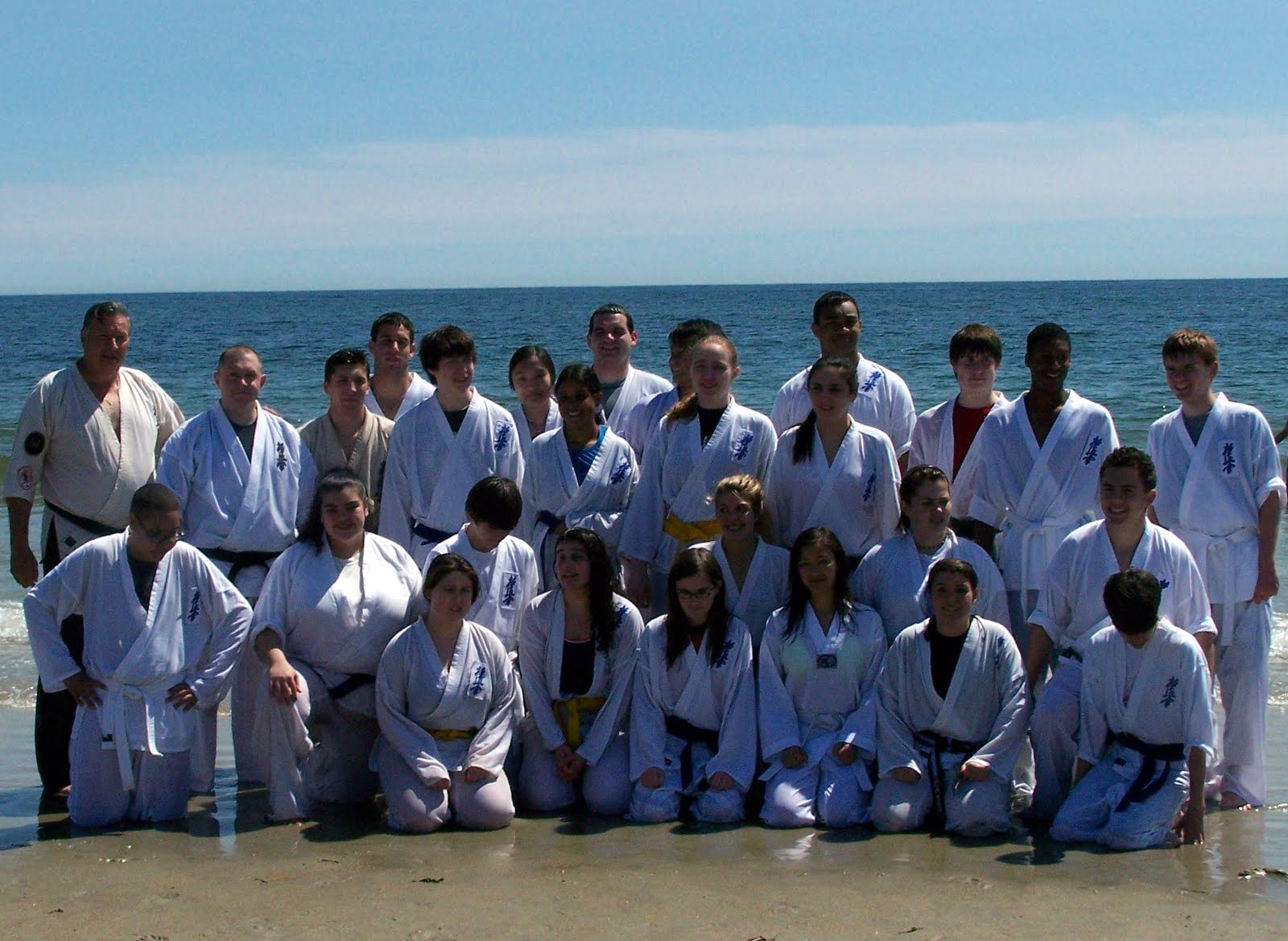 CCHS Karate CCHS Karate Beach Training 2011