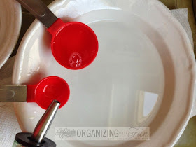 Castille Soap and Olive OIl to clean make up brushes :: OrganizingMadeFun.com
