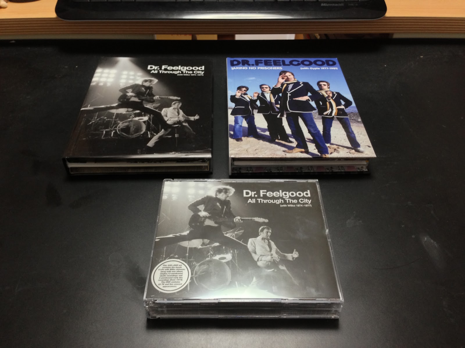 4CD＋DVD！DR.FEELGOOD /TAKING NO PRISONERS New Dr. Feelgood Taking No Prisoners With Gypie 1977-1981