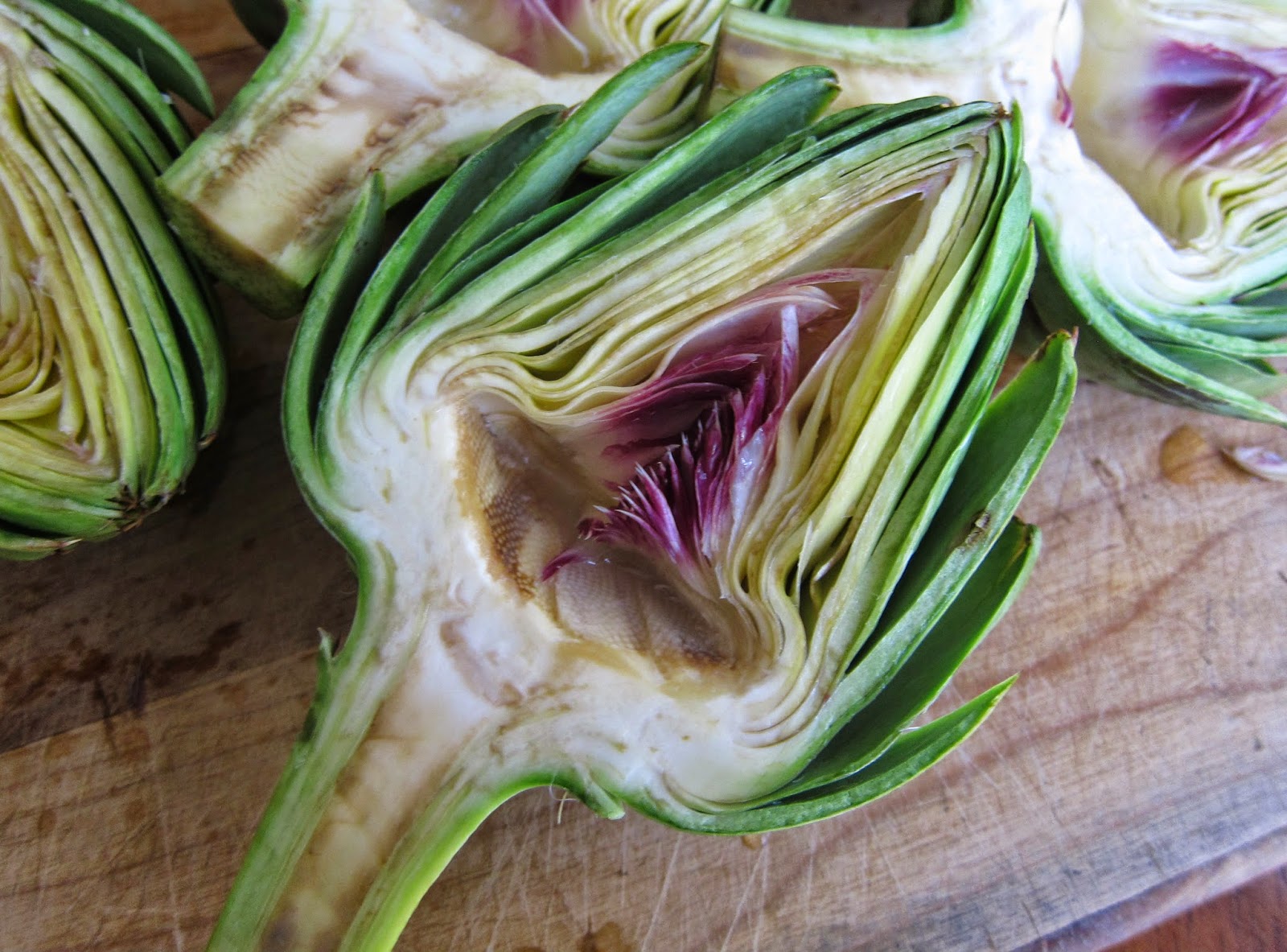 Saturday Night Suppers Roasted Artichokes with Roasted Garlic Butter