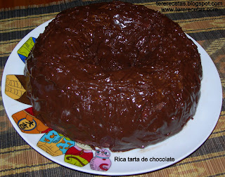 
rica Tarta De Chocolate.
