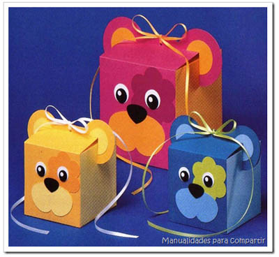 caja de regalo con ositos en cartulina Souvenirs+cajas+con+forma+de+ositos