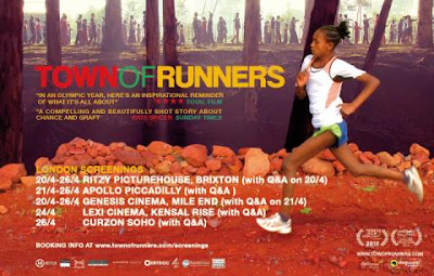 Town Of Runners Poster