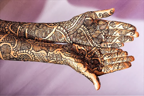 Indian Bridal Mehndi Designs Wallpapers Free Download