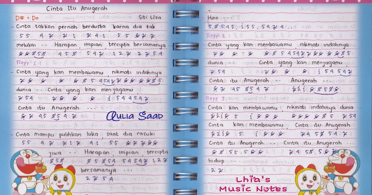 Not Angka Siti Liza Cinta Itu Anugerah Aulia S World