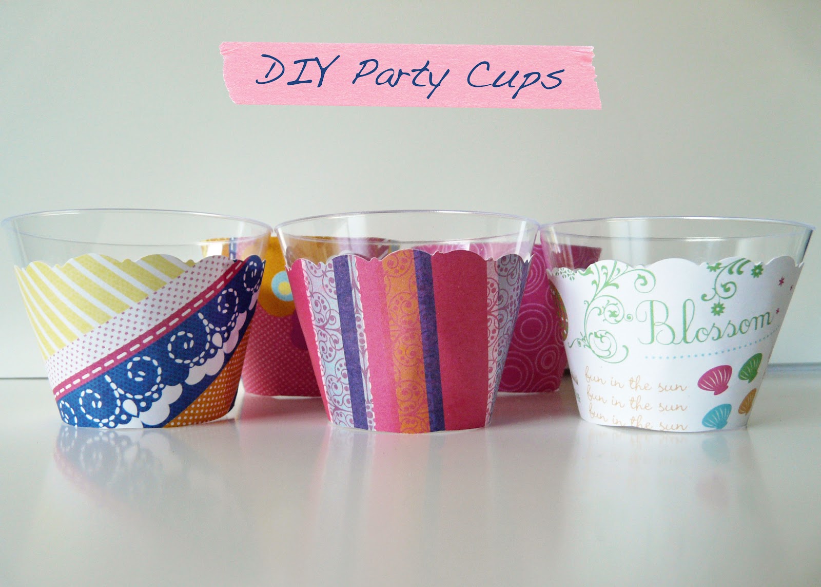 [Party] Decorative Paper Cups