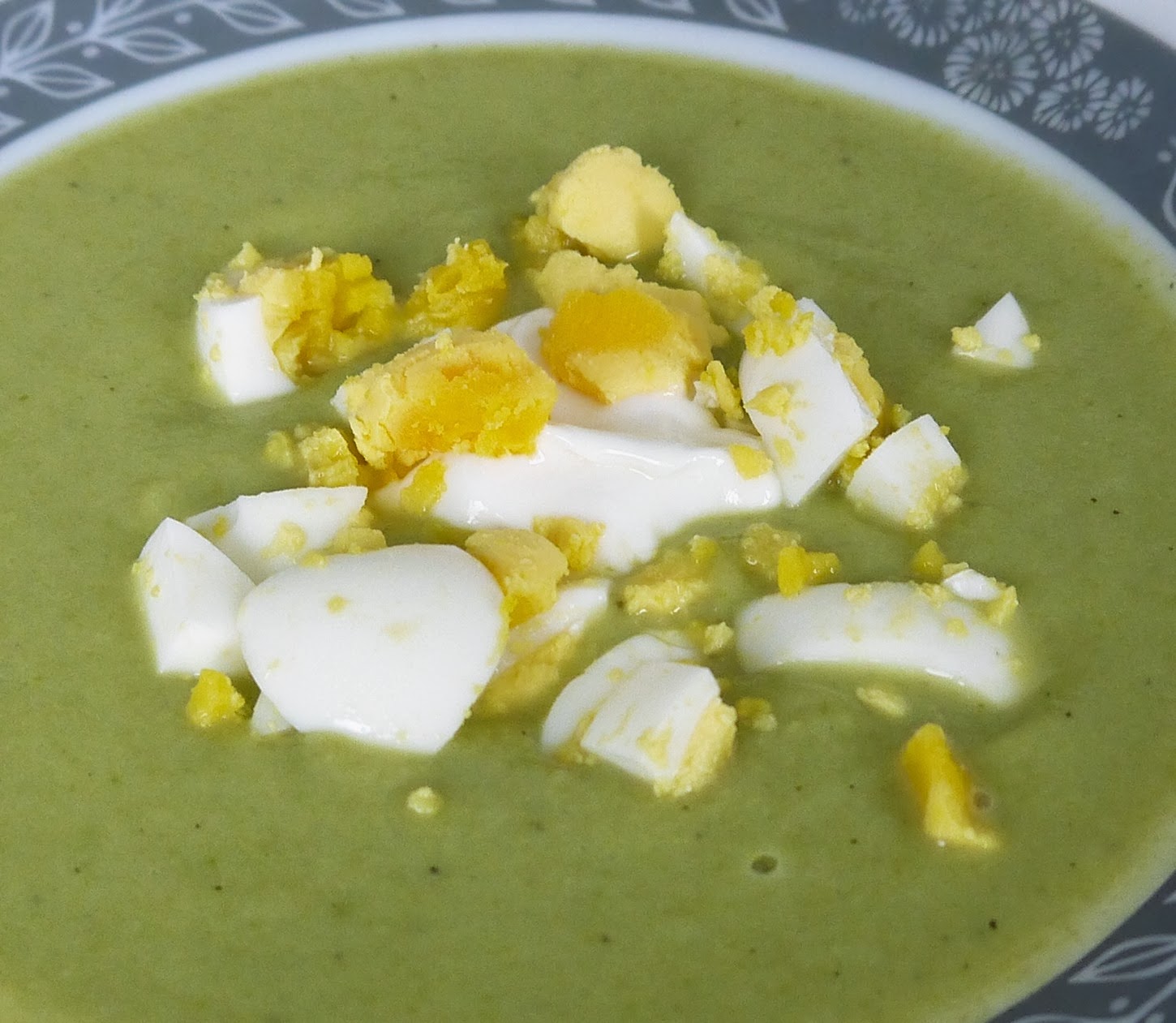 Sense and Simplicity Cream of Onion and Green Pea Soup