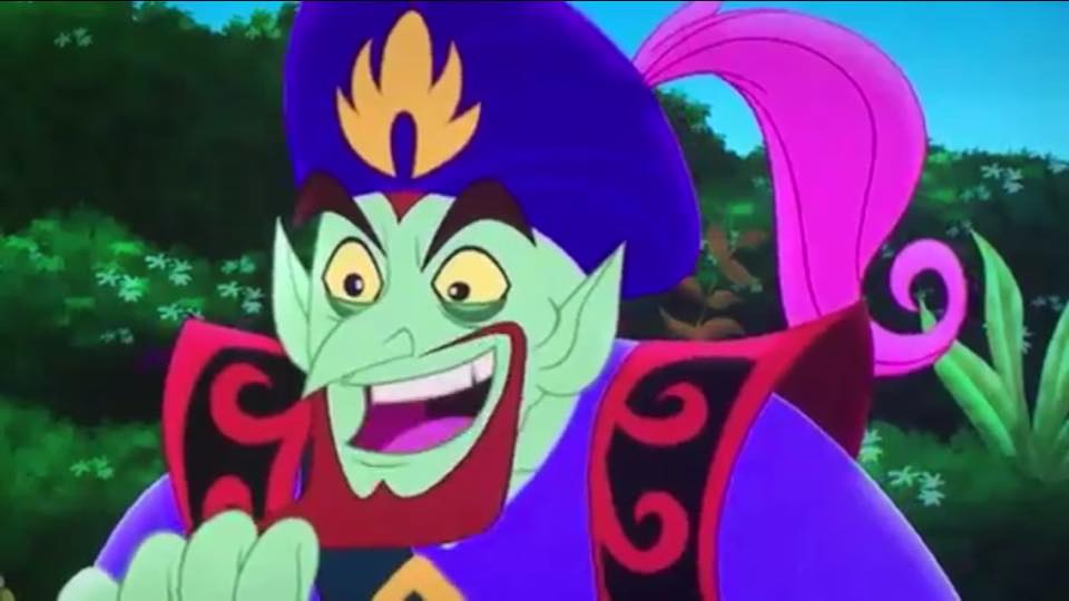 Video Photos David Tennant As Dread The Evil Genie In Jake And The Never Land Pirates