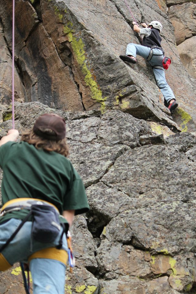 Eastern Oregon University Outdoor Program Beginning Rock Climbing