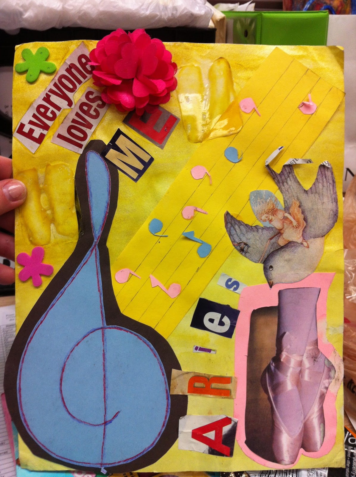Project ART-A-DAY: Lesson: Elements and Identity Sketchbook Cover
