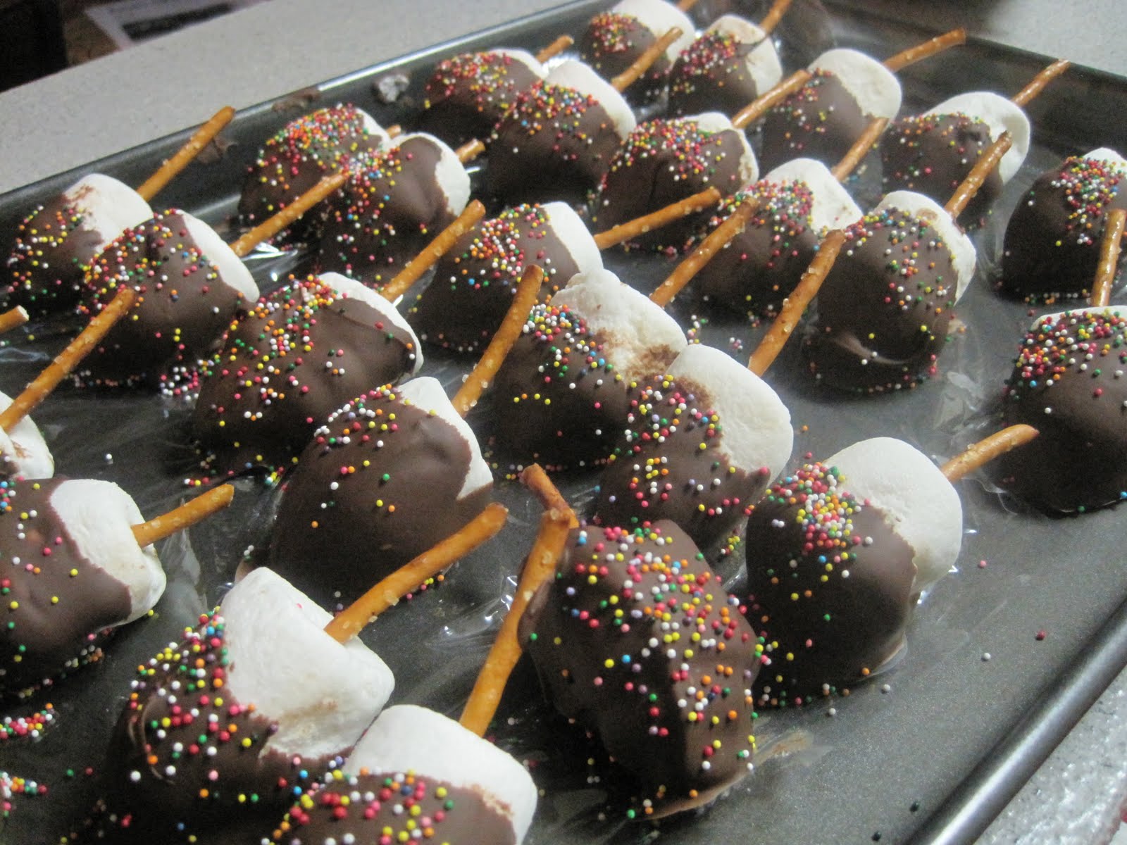 Corcoran Street Kitchen Chocolate Covered Marshmallow Dreidels