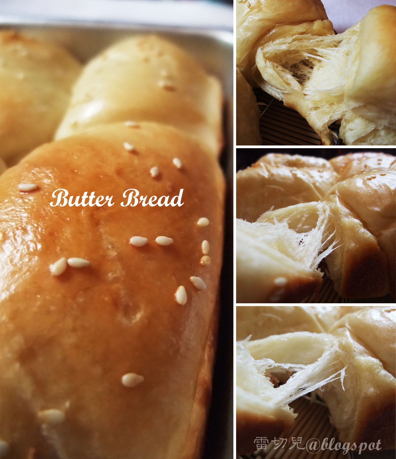 爱厨房的幸福之味: 传统粗糖牛油面包（直接法） Traditional Sugar & Butter Bread