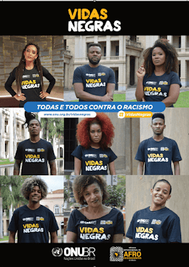 pelo fim da violência contra a juventude negra no Brasil