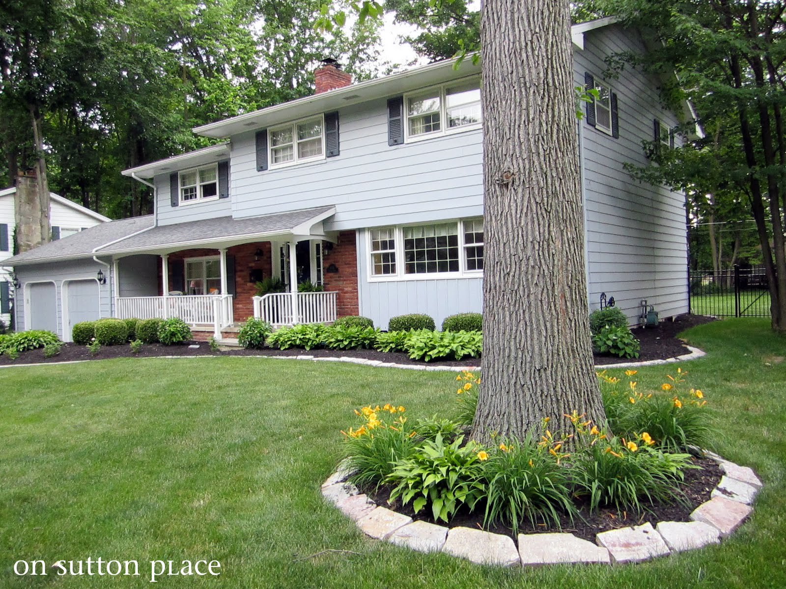 My New Blue Front Door - On Sutton Place