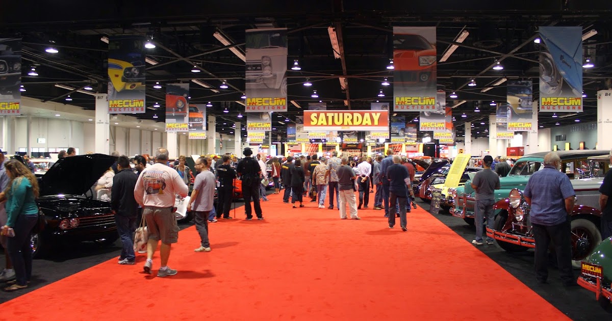 Covering Classic Cars Mecum Auto Auction at the Anaheim Convention Center
