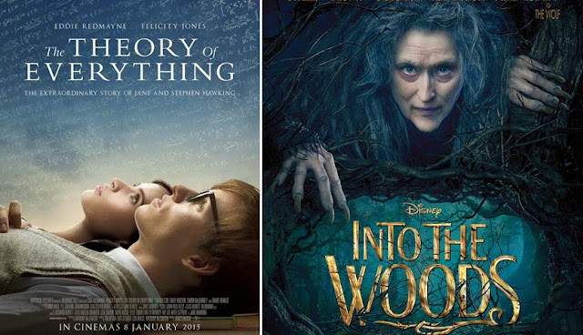 Yes, I know, the width of Into the Woods' poster is longer. But so what?! theory of everything into the woods malaysia