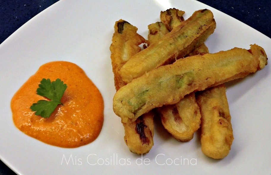 Calçots Rebozados Con Tempura
