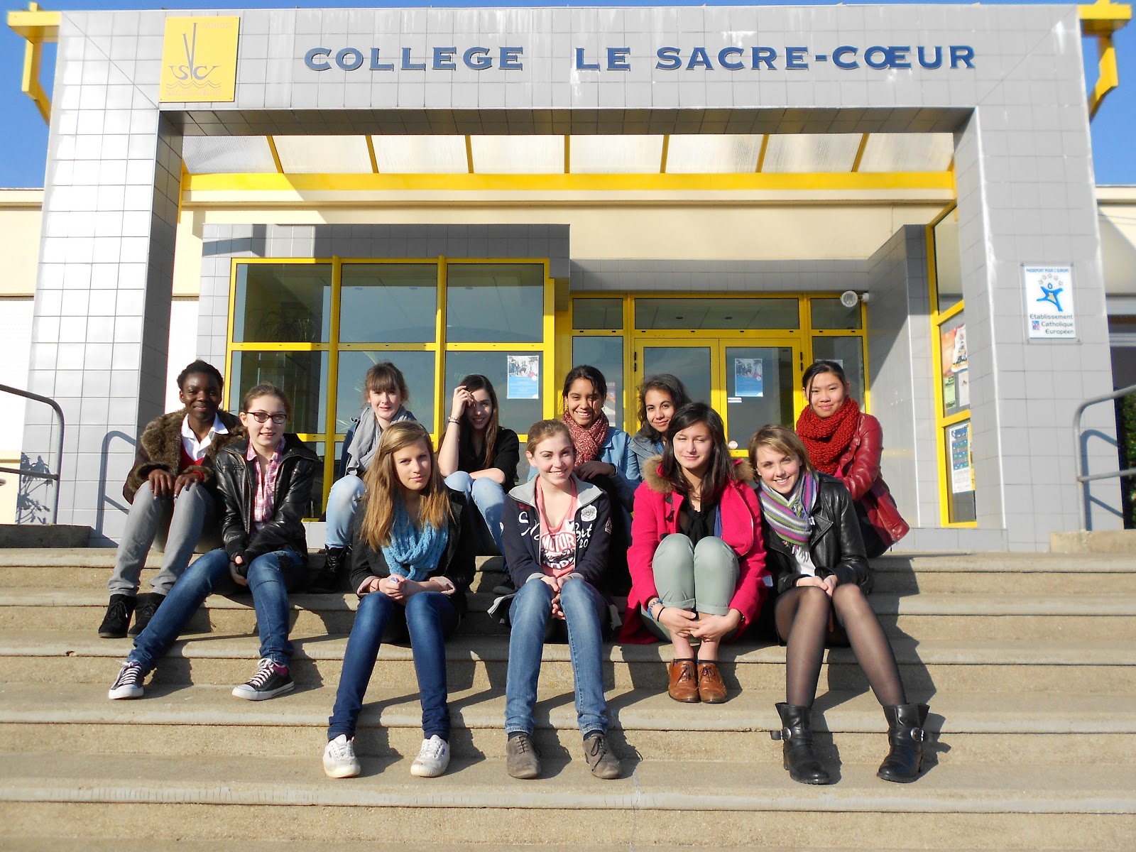 Intercambio Cultural a Francia No.31 AU COLLÈGE DU SACRÉCOEUR