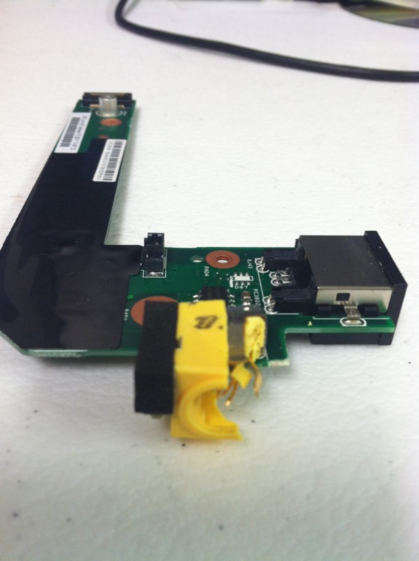 Laptop AC DC Power Jack Repair 65 Parts and Labor Lenovo Edge E420