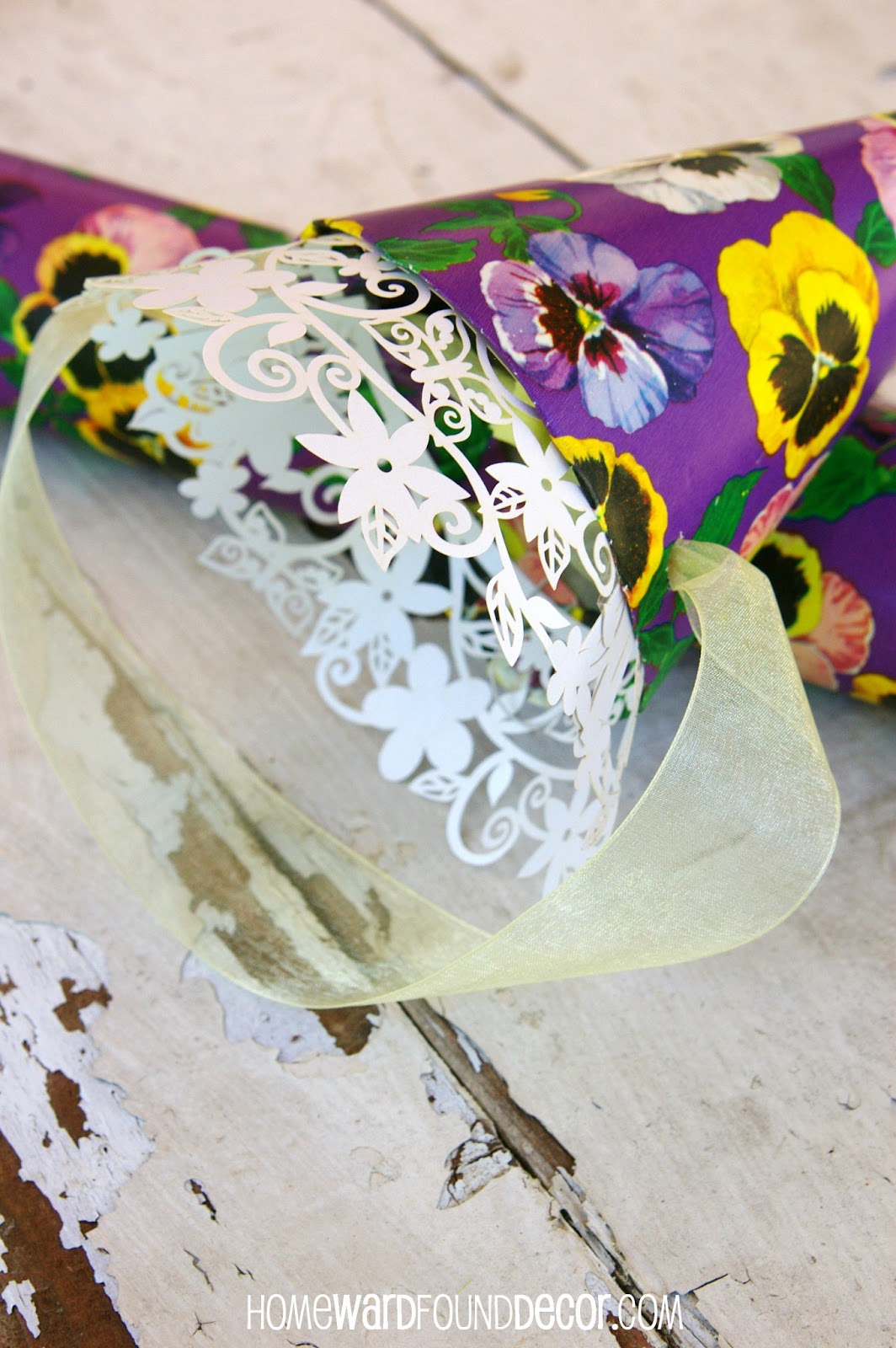 Tutorial May Day Baskets! homewardFOUND decor