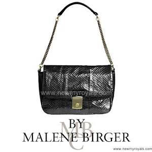 Crown Princess Victoria Style By-Malene Birger Laminea leather bag
