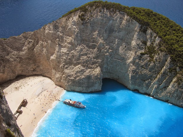 …breathtaking. (Navagio beach on the island of Zakynthos.) - 49 Reasons To Love Hellas (Greece) …breathtaking. (Navagio beach on the island of Zakynthos.) - 49 Reasons To Love Hellas (Greece)