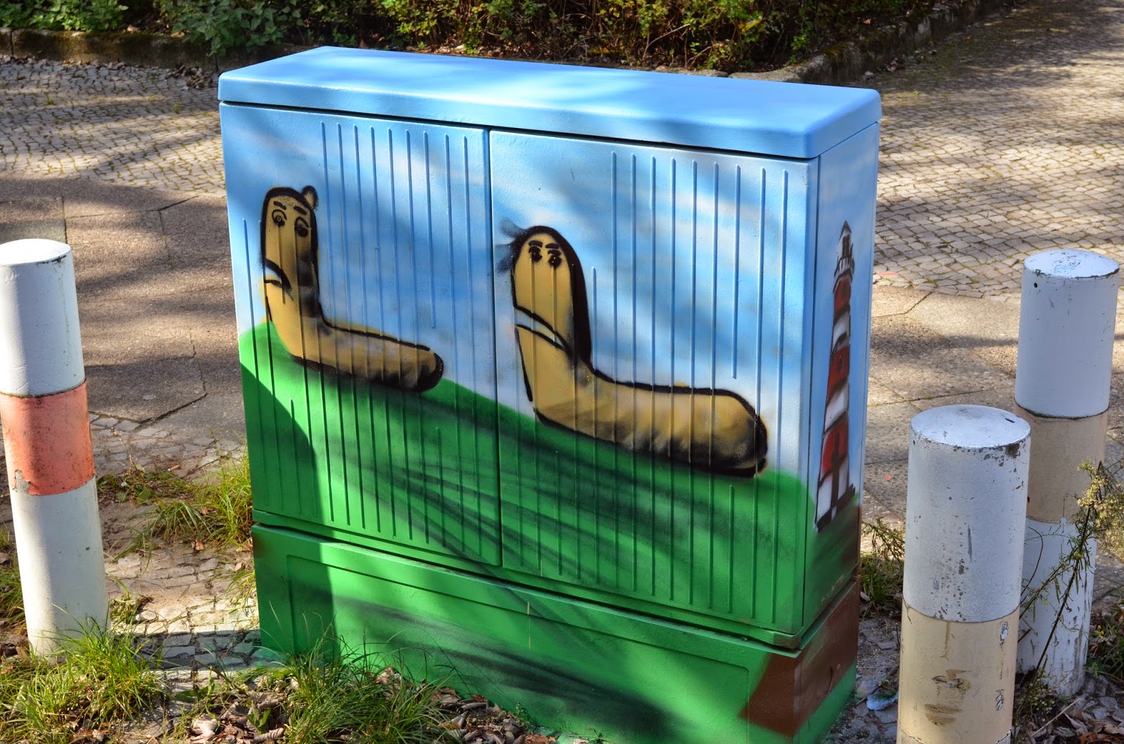 StromkastenStyling Die fertigen Stromkästen