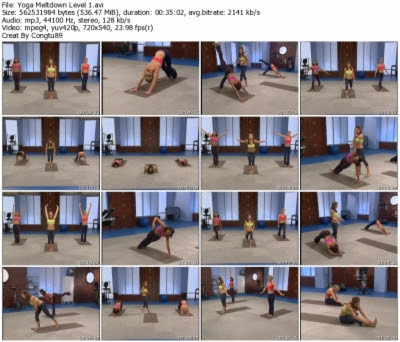 Jillian Michaels Yoga Meltdown DVDRip