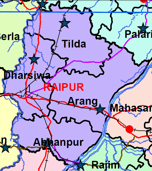 Chhattisgarh Exp CG Raipur District Capital of Chhattisgarh