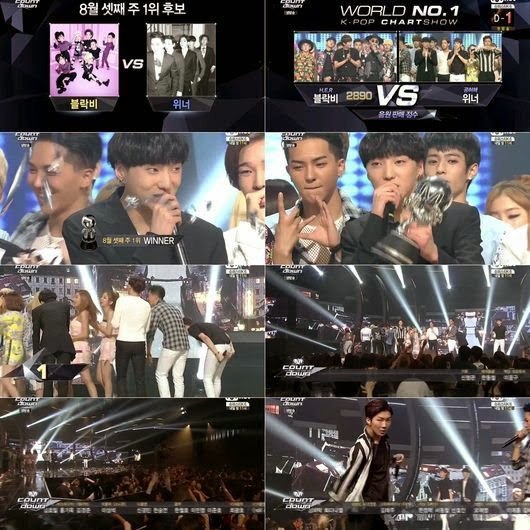 Winner wins #1 on 'M! Countdown' ~ Netizen Buzz