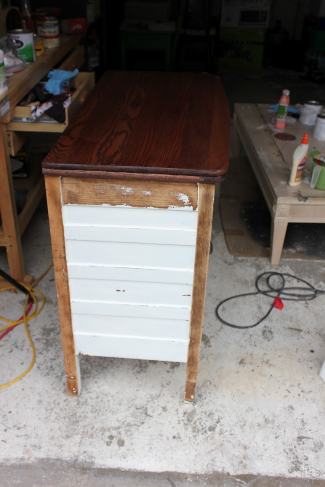 My Passion For Decor White And Neglected Craigslist Dresser Turned