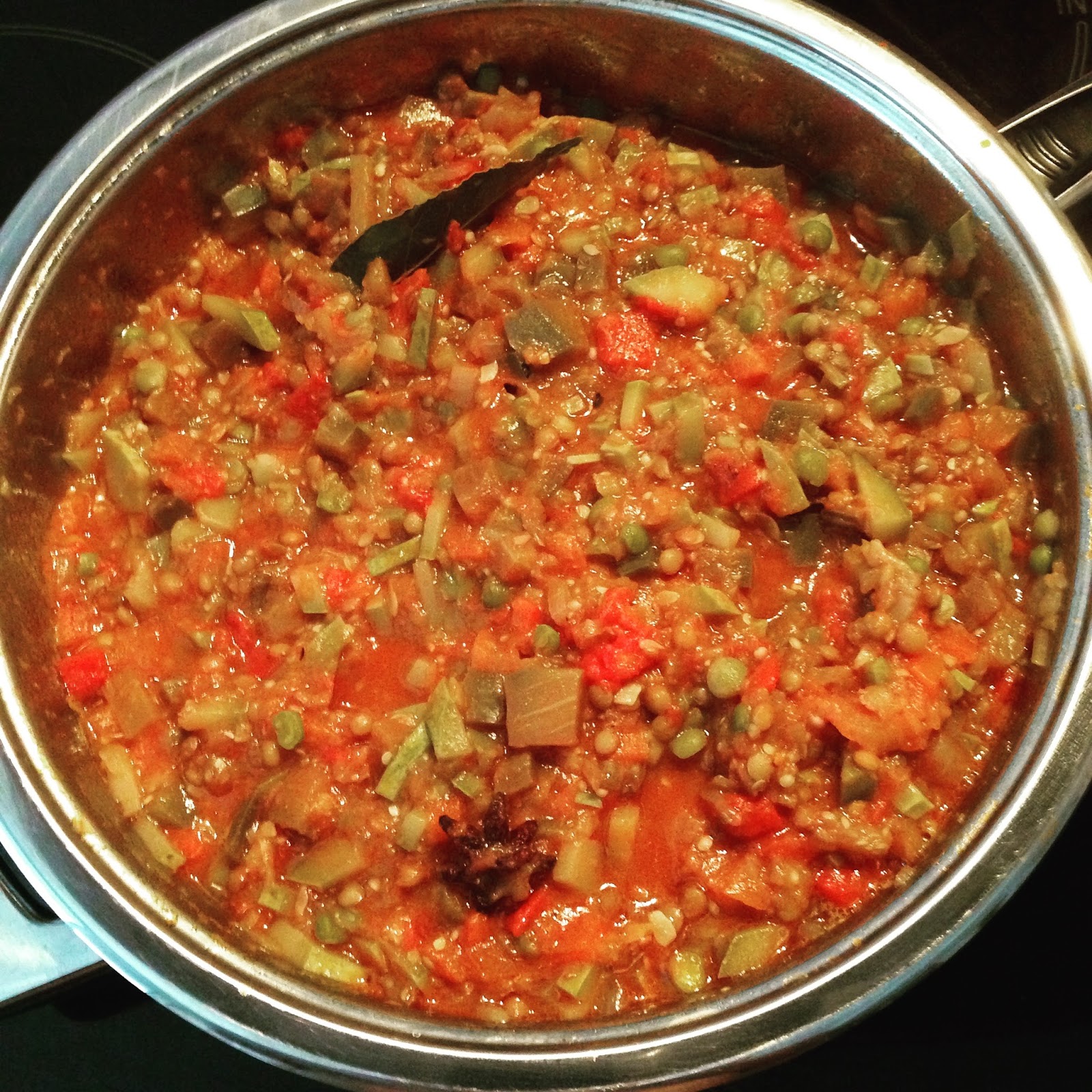 Vegetal... y tal Salsa de legumbres (tipo boloñesa)