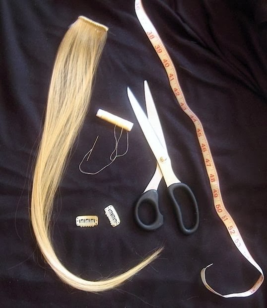 How To Make Your Clip On Hair Extensions Thicker Oh You Crafty Gal How To Make Extensions Tutorial Not Super Thick Ones Though On Instructables