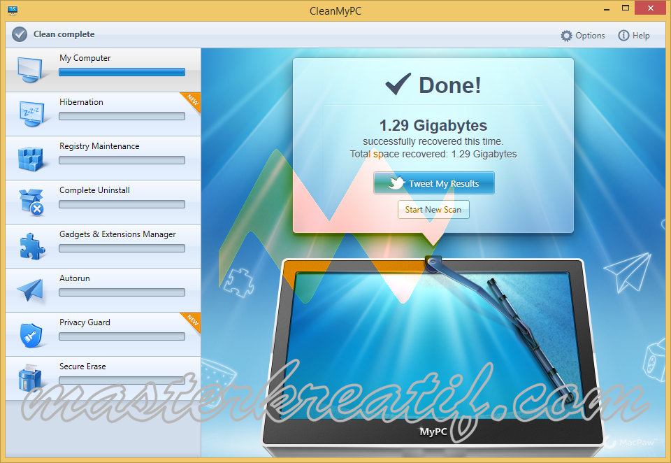 My clean pc new version My clean pc new version