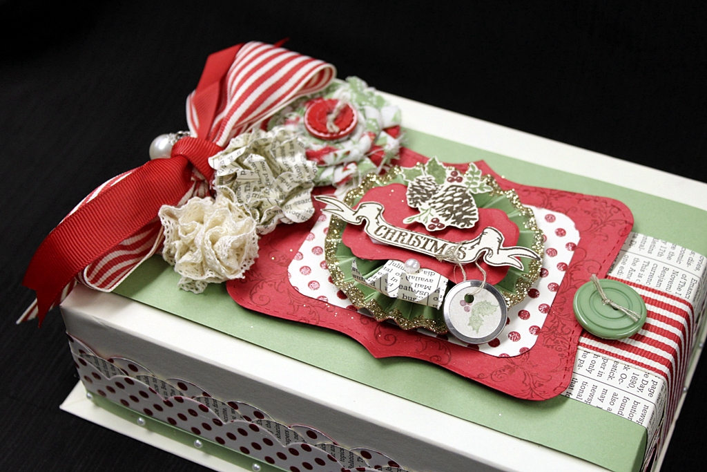 All Stamping World Christmas Keepsake Box my favorite project ever!