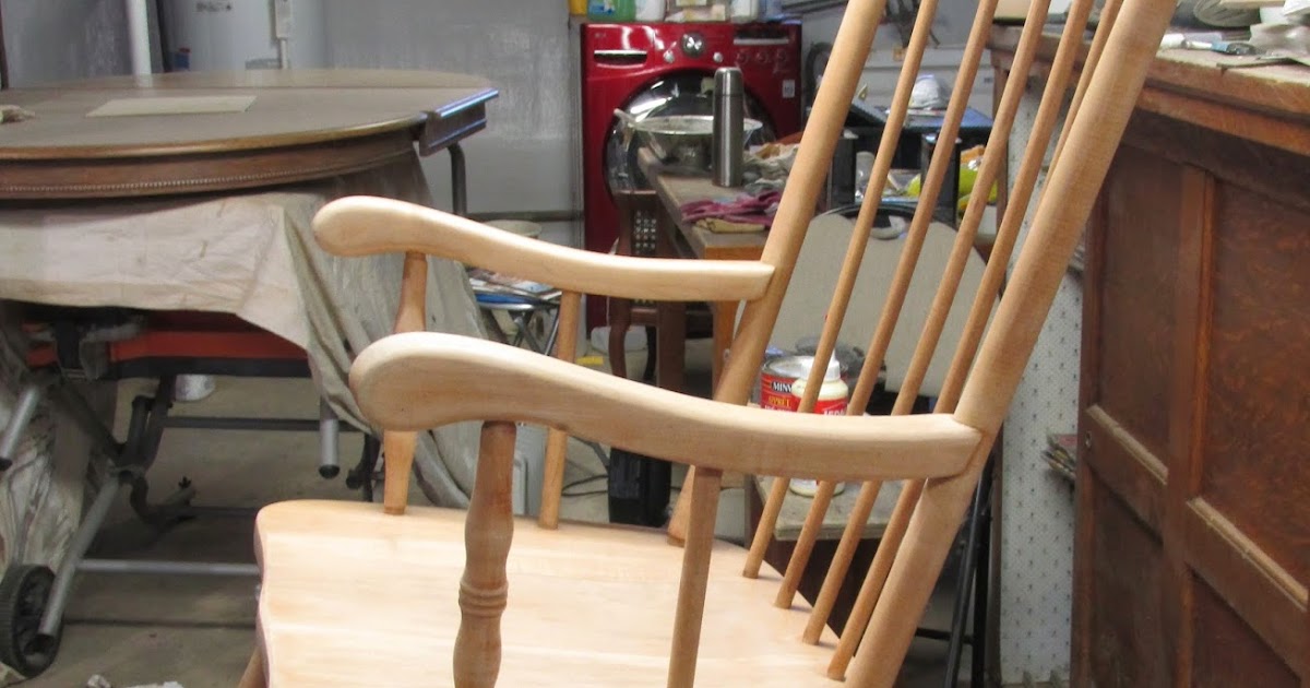 Repurpose/Refinishing projects Refinishing a rocking chair