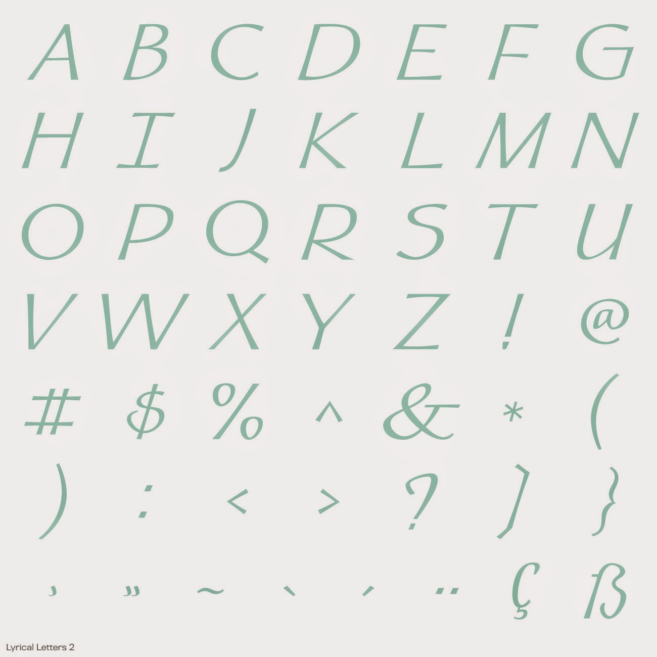 Stamps Alive! New Cricut Cartridge Lyrical Letters 2