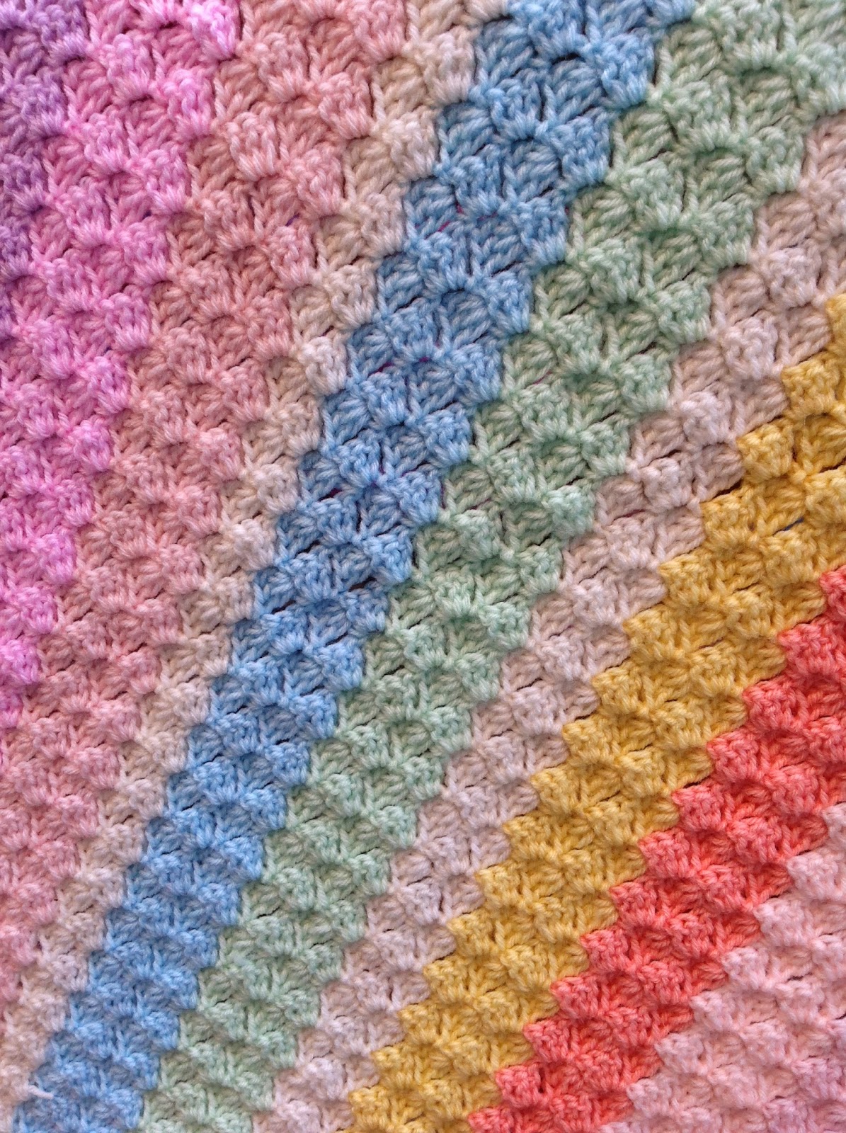 OYA's WORLD CrochetKnitting Crochet BOX STITCH Diagonal or Straight.