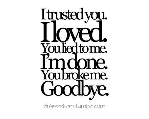i trusted you