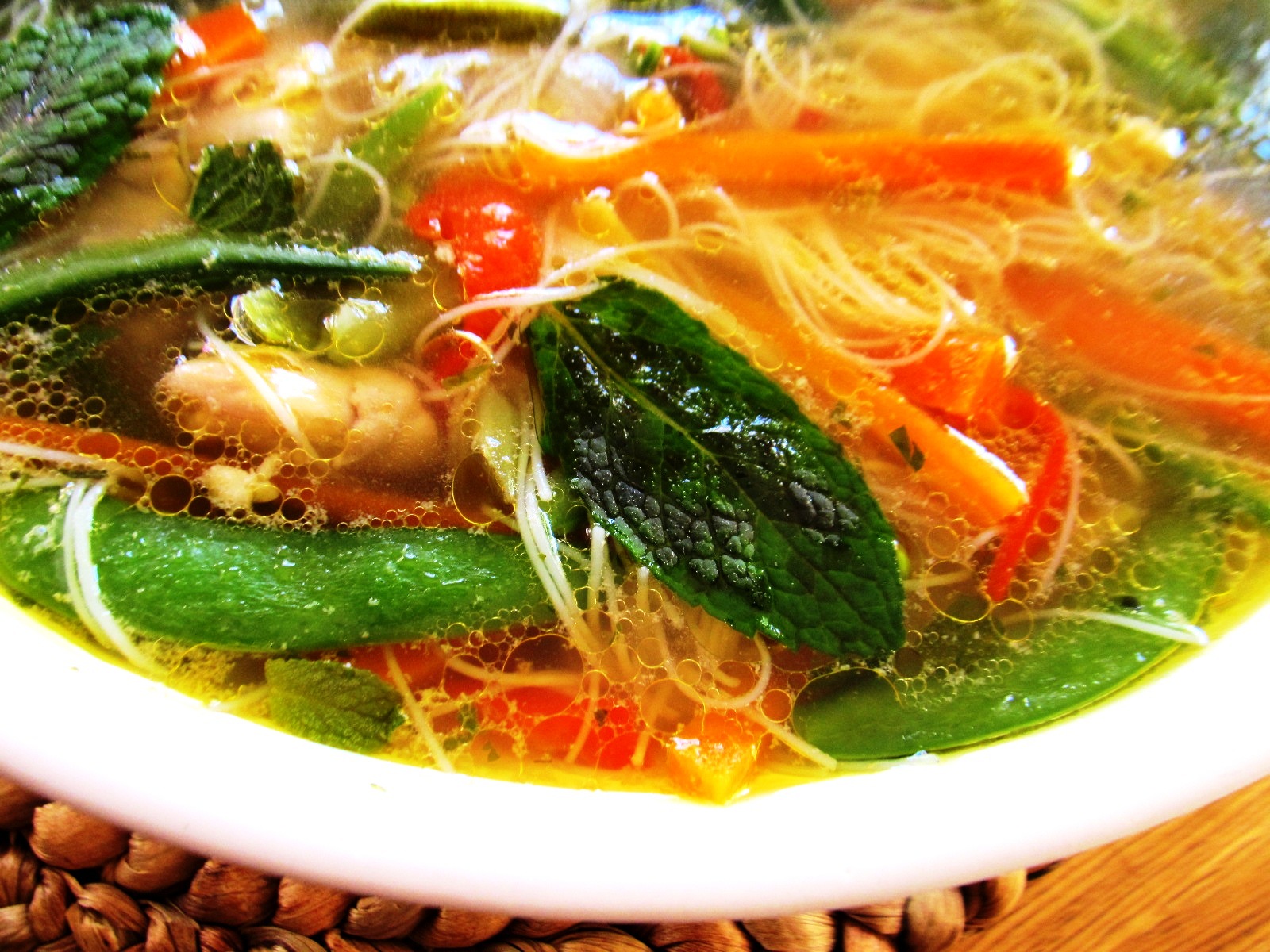 Food and Thrift Vietnamese Chicken Noodle Soup