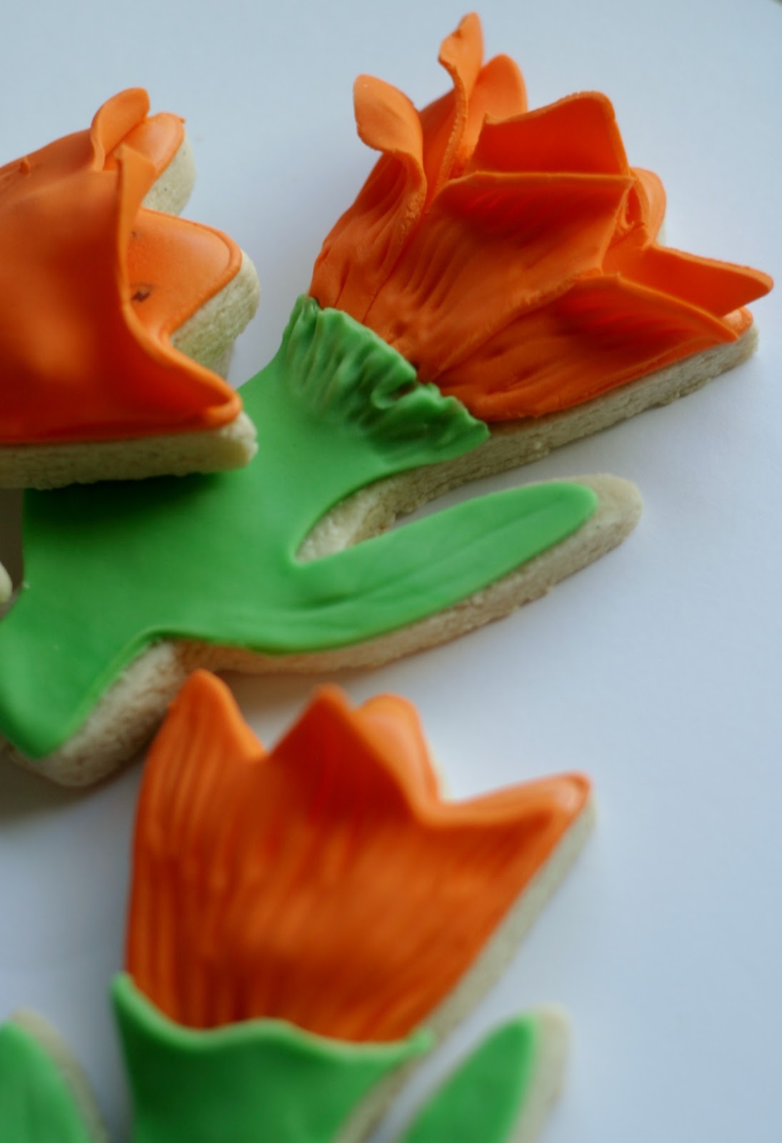 Pink Little Cake Spring Tulip Cookie Bouquet