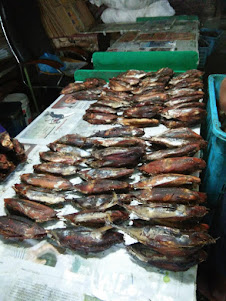 Dry Tuna fish on sale in the "Dry Fish Market" of Male' City.